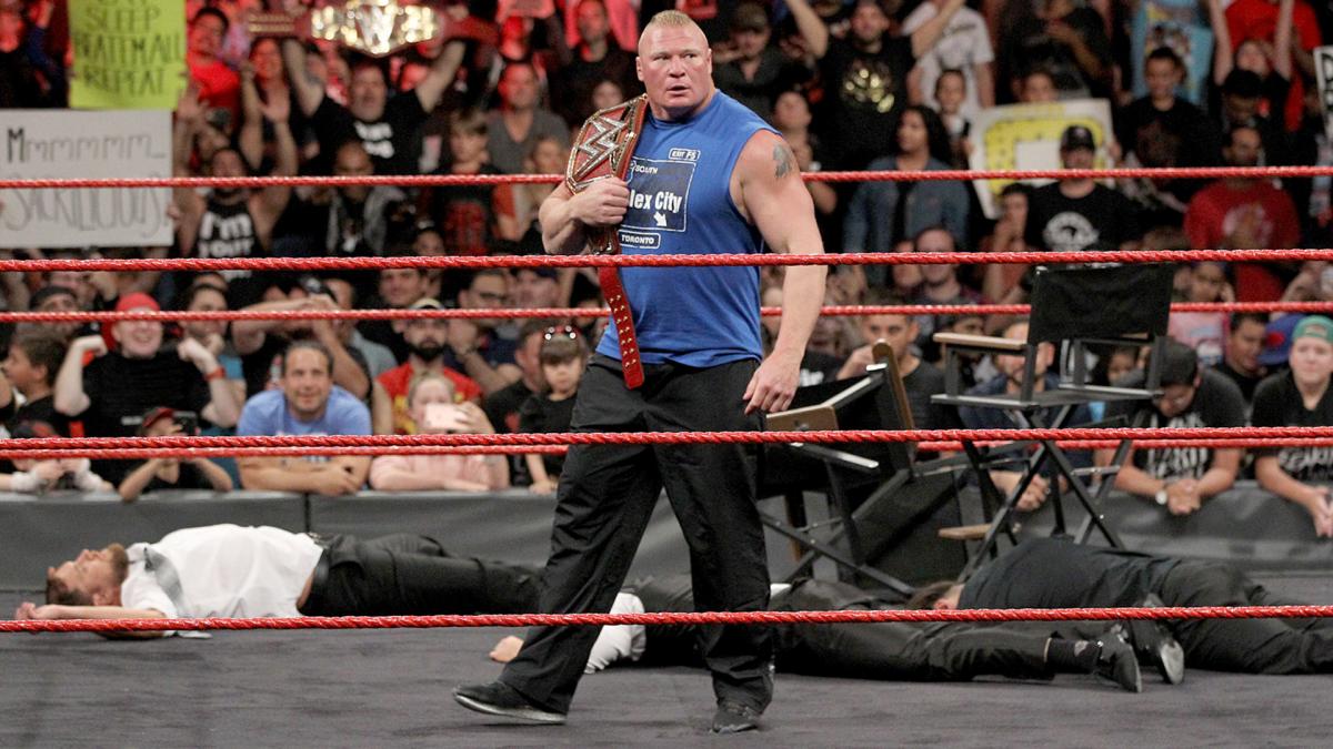 بروك ليسنر بطل " الرو " و " سماك داون " هذا الأسبوع