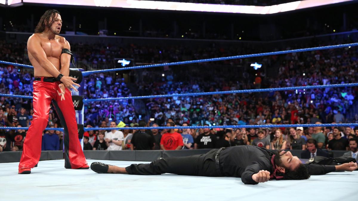 عرض سماك داون الأخير : المصارع اليابانى و " الأخوان سينج "