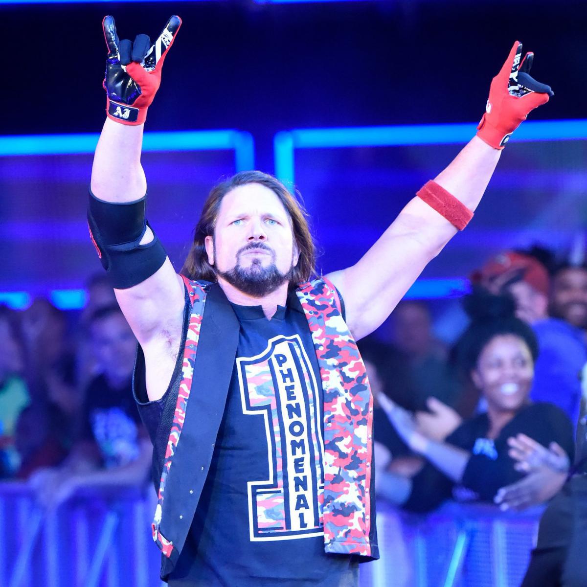 رسمياً : المصارع الإستثنائى " إى جى ستايلز " بطل إتحاد WWE