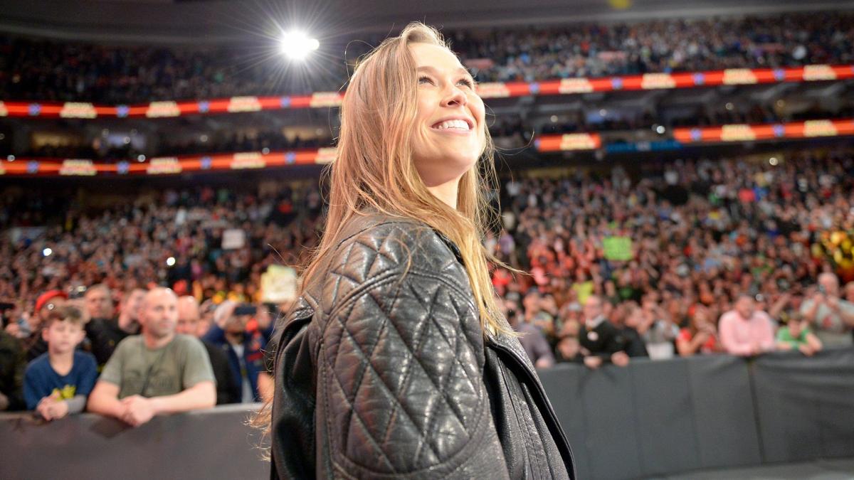 بهذا الشكل تمكن إتحاد WWE من إخفاء تواجد " روندا روزى " قبل ظهورها فى رويال رامبل 2018