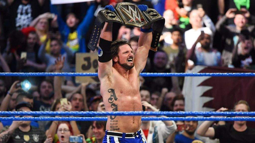 " جون سينا " و " جيندر ماهال " و " إى جى ستايلز " فى مباراة واحدة للمنافسة على لقب إتحاد WWE
