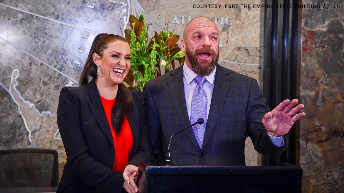 ستيفانى ماكمان : تريبل إتش هو أساس بناء إتحاد WWE