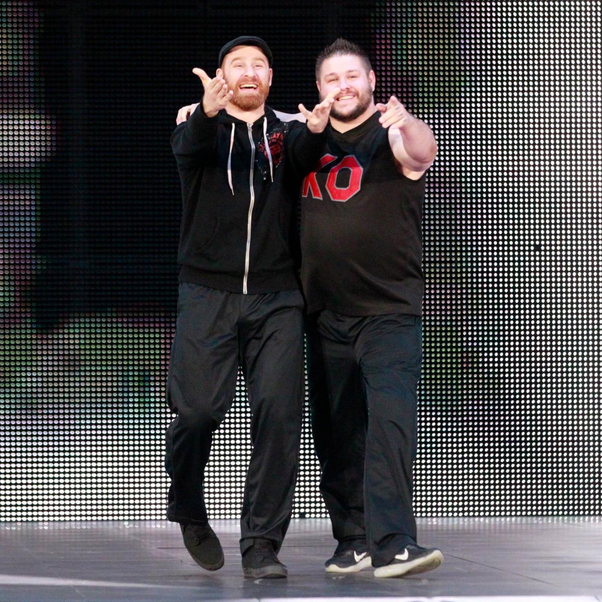 ذلك هو رد فعل " سامى زين " و " كيفن أوينز " على قرار " دانيال براين "