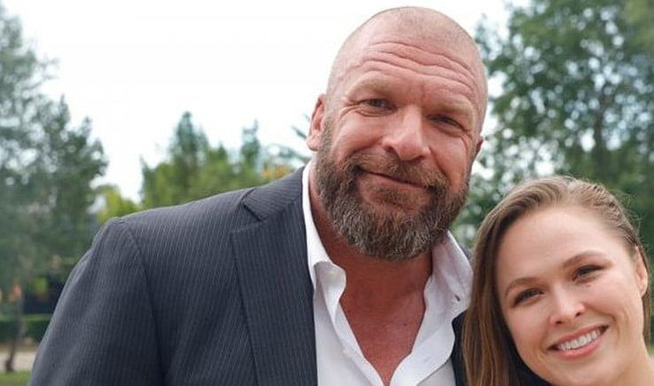 هذا ماقاله تريبل إتش عن مباراته فى مهرجان راسلمينيا 34