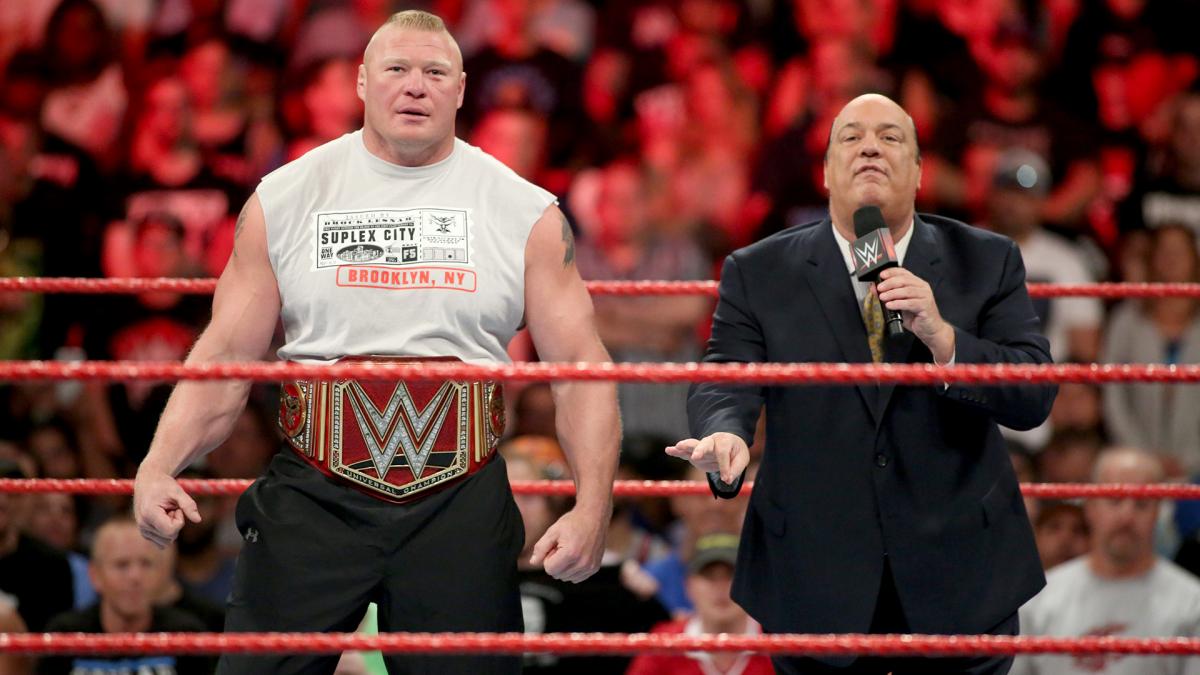 أحد مصارعين إتحاد WWE يتهرب من مواجهة المصارع والعنيد " بروك ليسنر "