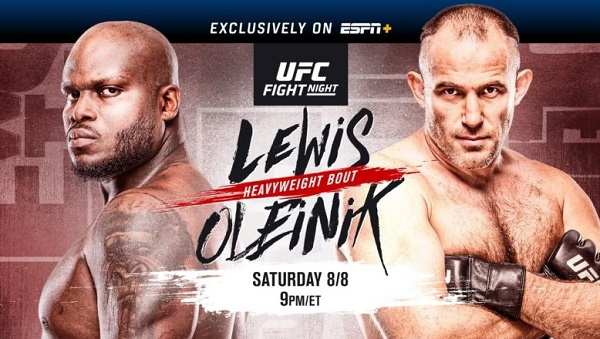 عرض UFC يو اف سى الاخير 8-8-2020 كامل