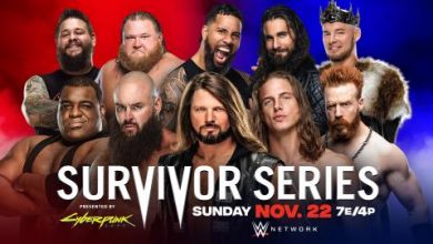 عرض سيرفايفر سيريس 2020 Survivor Series بث مباشر على الانترنت