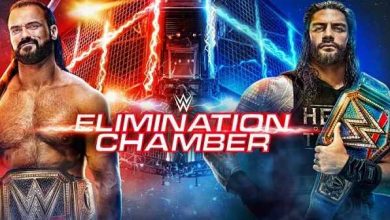 نتائج عرض غرفة الاقصاء 2021 Elimination Chamber احداث كاملة