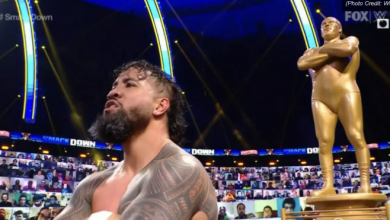 جاى اوسو يحقق انتصار كبير فى سماك داون امس قبل راسلمينيا 37