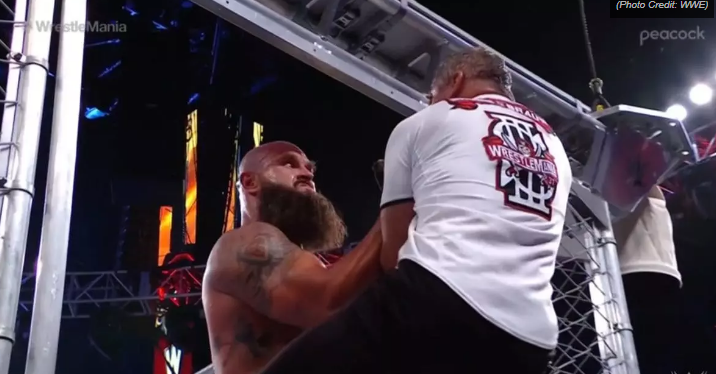 نتائج عرض راسلمينيا 37 الليلة الاولى لمواجهة القفص الفولازى