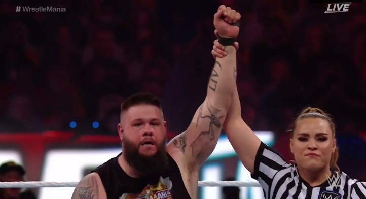 نتائج عرض راسلمينيا 37 الليلة الثانية لمواجهة تصفيت الحسابات