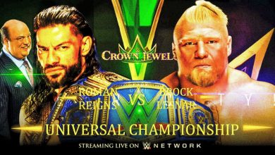 رسميا رومان رينز سيواجه بروك ليسنر فى عرض جوهرة التاج 2021