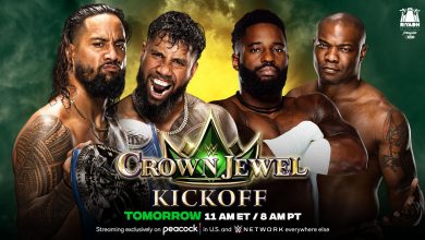 نتائج عرض كروان جول WWE Crown Jewel 2021 العرض التمهيدى