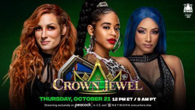 نتائج عرض كروان جول WWE Crown Jewel 2021 بطولة سيدات سماك داون