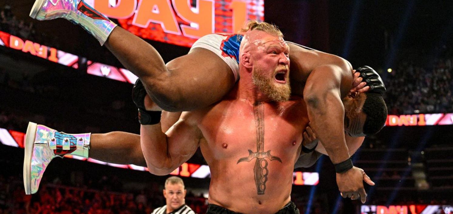 الكشف عن بطل WWE البديل لبروك ليسنر فى عرض Day 1