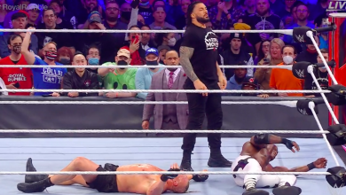 رومان رينز ينتقم من بروك ليسنر ويجعله يخسر فى رويال رامبل 2022
