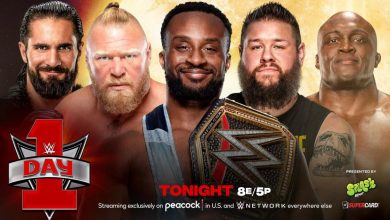 نتائج عرض WWE Day 1 داى ون 2022 احداث كاملة