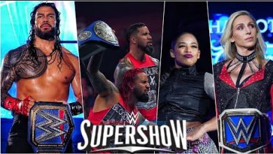 نتائج عرض WWE لايف الاخير 9-1-2022 كامل