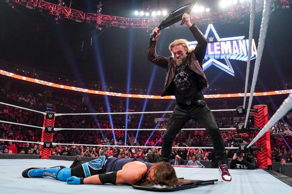 تحذيرات كبرى من ايدج لخصمه اى جى ستايلز