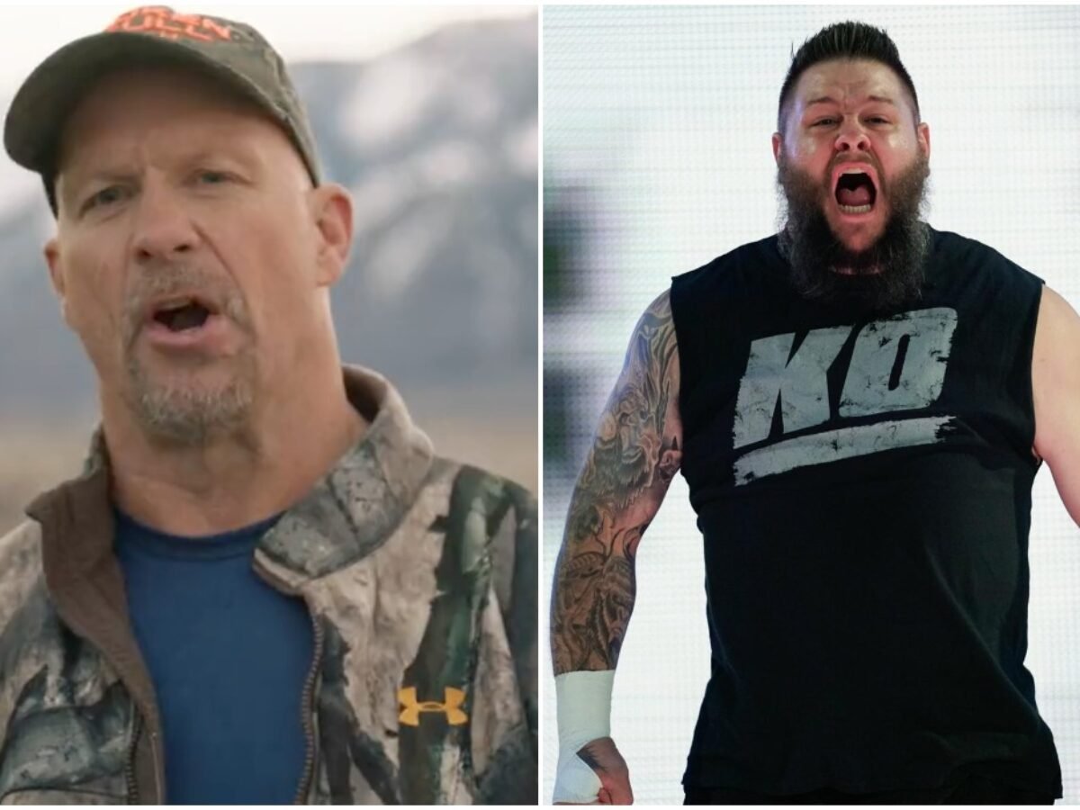 ما هو رد ستيف اوستن على تحدى كيفين اوينز فى عرض راسلمينيا 38 ؟