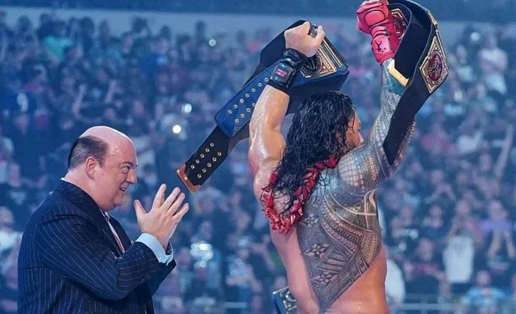 رسالة قوية من رومان رينز للنجم ذا روك