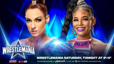 نتائج عرض راسلمينيا 38 WrestleMania الليلة الاولى بطولة سيدات الرو