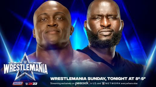 نتائج عرض راسلمينيا 38 WrestleMania الليلة الثانية مواجهة العملاق