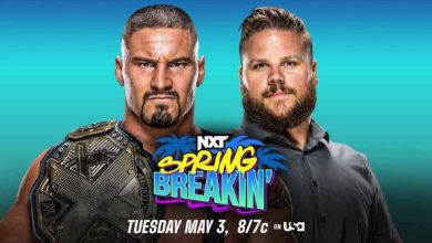 نتائج عرض WWE NXT الاخير 4-5-2022 كامل