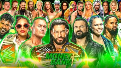 نتائج عرض مونى ان ذا بانك 2022 Money In The Bank احداث كاملة