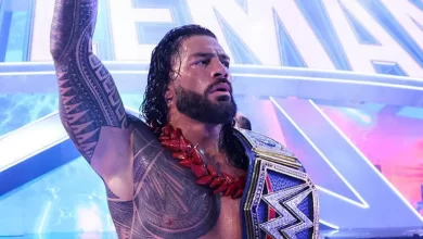 من النجم الذى سيهزم رومان رينز وينتزع منه لقب البطولة ؟