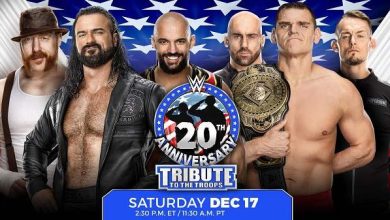 عرض WWE Tribute to the Troops تحية القوات 2022 كامل