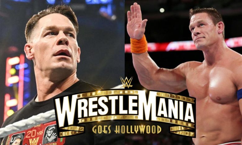 رسميا جون سينا فى مواجهة على اهم الالقاب بعرض راسلمينيا 39