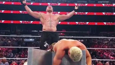 بروك ليسنر وكودى روردز وجها لوجه فى عرض الرو الليلة