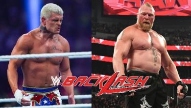 ما هو رد بروك ليسنر على تحدى كودى رودس فى راسلمينيا باكلاش 2023 ؟