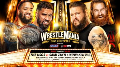 نتائج عرض راسلمينيا 39 WrestleMania الليلة الاولى احداث كاملة