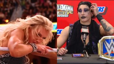 نصريحات ريا ريبلى عن مواجهتها ضد شارلوت فلير فى راسلمينيا 39