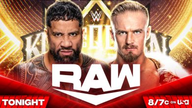 أحداث نارية فى الرو الليلة وإستعداد كبرى لعرض كينج آند كوين أوف ذا رينج 2024