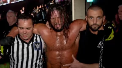 إصابة إى جى ستايلز عقب عودته إلى سماك داون أمس