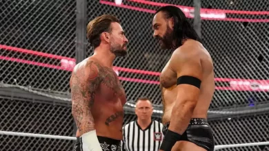 شاهد مواجهة هيل ان سيل لماكنتاير وبانك فى باد بلود 2024 كاملة