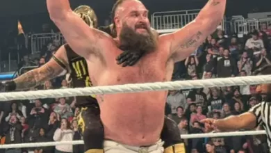 برون سترومان يعود بشكل مفاجئ للحلبة بعد إنتهاء سماك داون الأخير