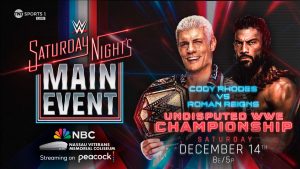 مواجهة كبرى تضاف لعرض WWE Saturday Night 2024