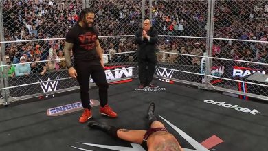 رومان رينز ينهى عرض الرو الأخير بالقضاء على سى إم بانك وسيث رولينز