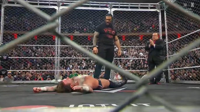 فيديو لهجوم رومان رينز على سى إم بانك فى عرض الرو الأخير