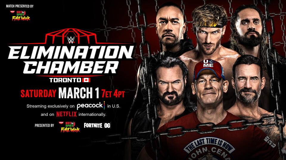 نتائج عرض اليمنيشن تشامبر 2025 Elimination Chamber أحداث كاملة