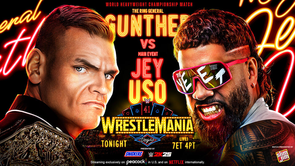 التحديث الأخير لقائمة مواجهات عرض راسلمينيا 41 الليلة الأولى قبل البث المباشر