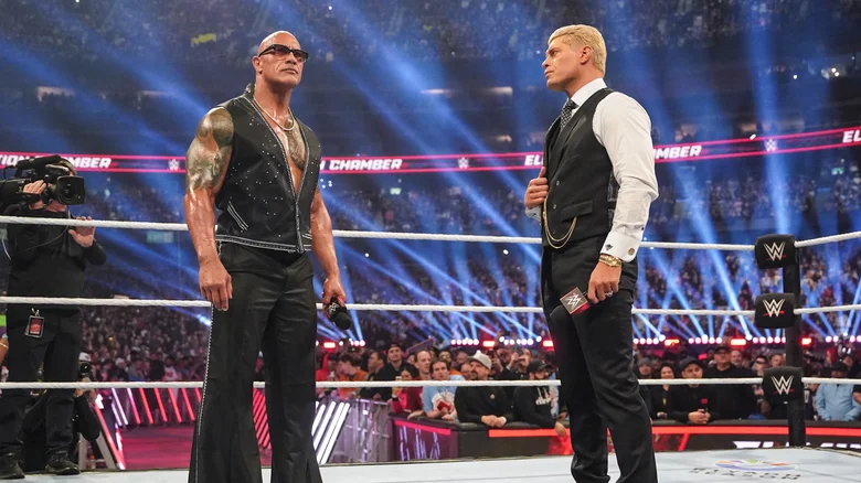 بولي راي وتومي دريمر يناقشان غياب ذا روك خلال إعداد راسلمينيا 41