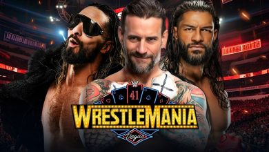 تصريحات سى إم بانك عن تصدره مهرجان راسلمينيا 41 مع رومان رينز وسيث رولينز