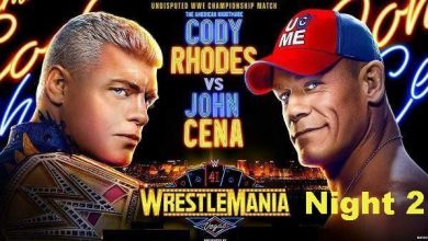 نتائج عرض راسلمينيا 41 WrestleMania أحداث كاملة الليلة الثانية لعام 2025