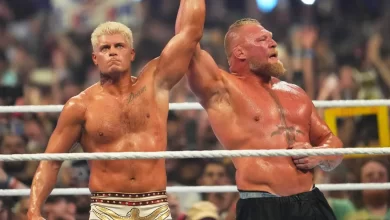 هل سيشارك بروك ليسنر فى راسلمينيا 41 بعد إشارة كودى رودس له سماك داون ؟