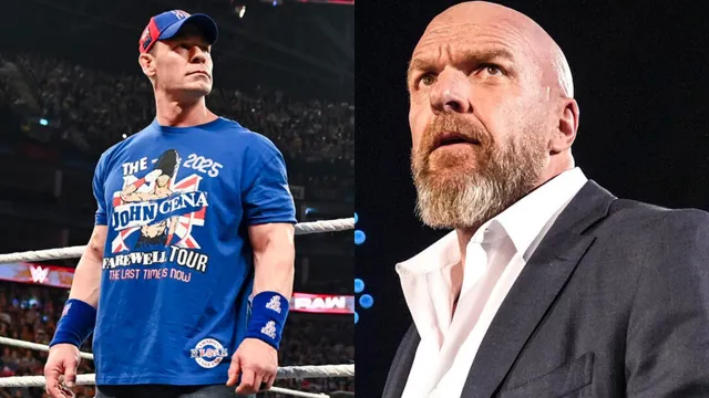 حديث خاص من تريبل إتش عن جون سينا فى جولته فى WWE قبل إعتزاله